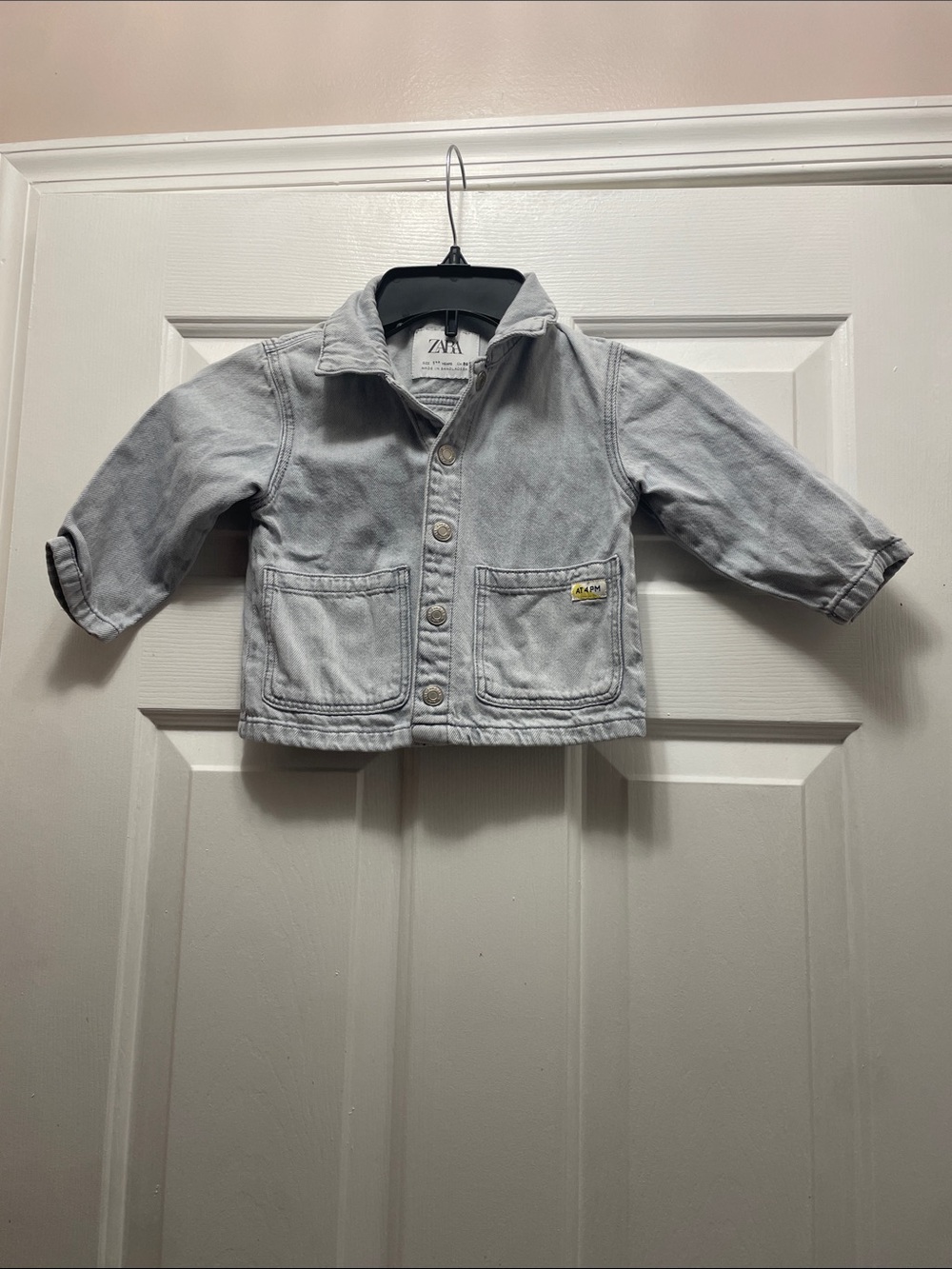 Zara Light blue Kids Denim Jacket